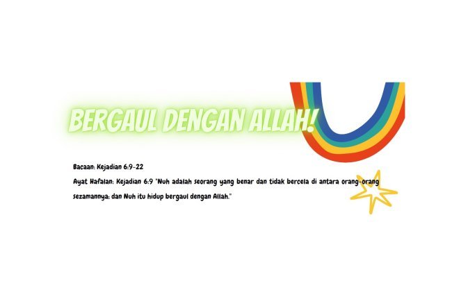 Bergaul dengan Allah