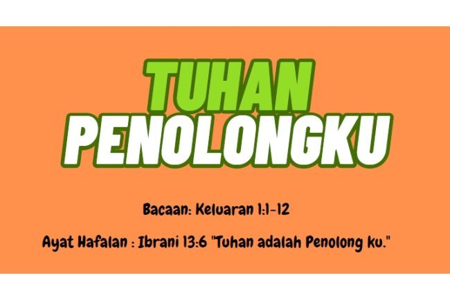 Tuhan Penolongku