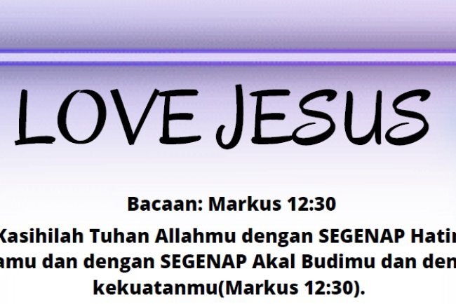 I Love Jesus