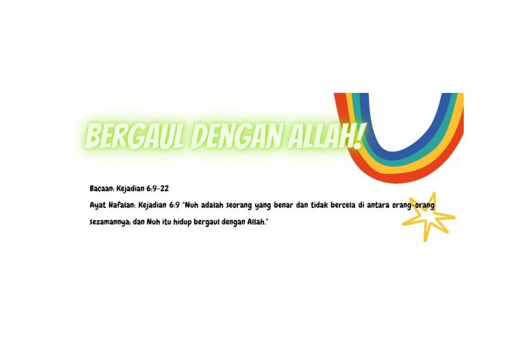 Bergaul dengan Allah